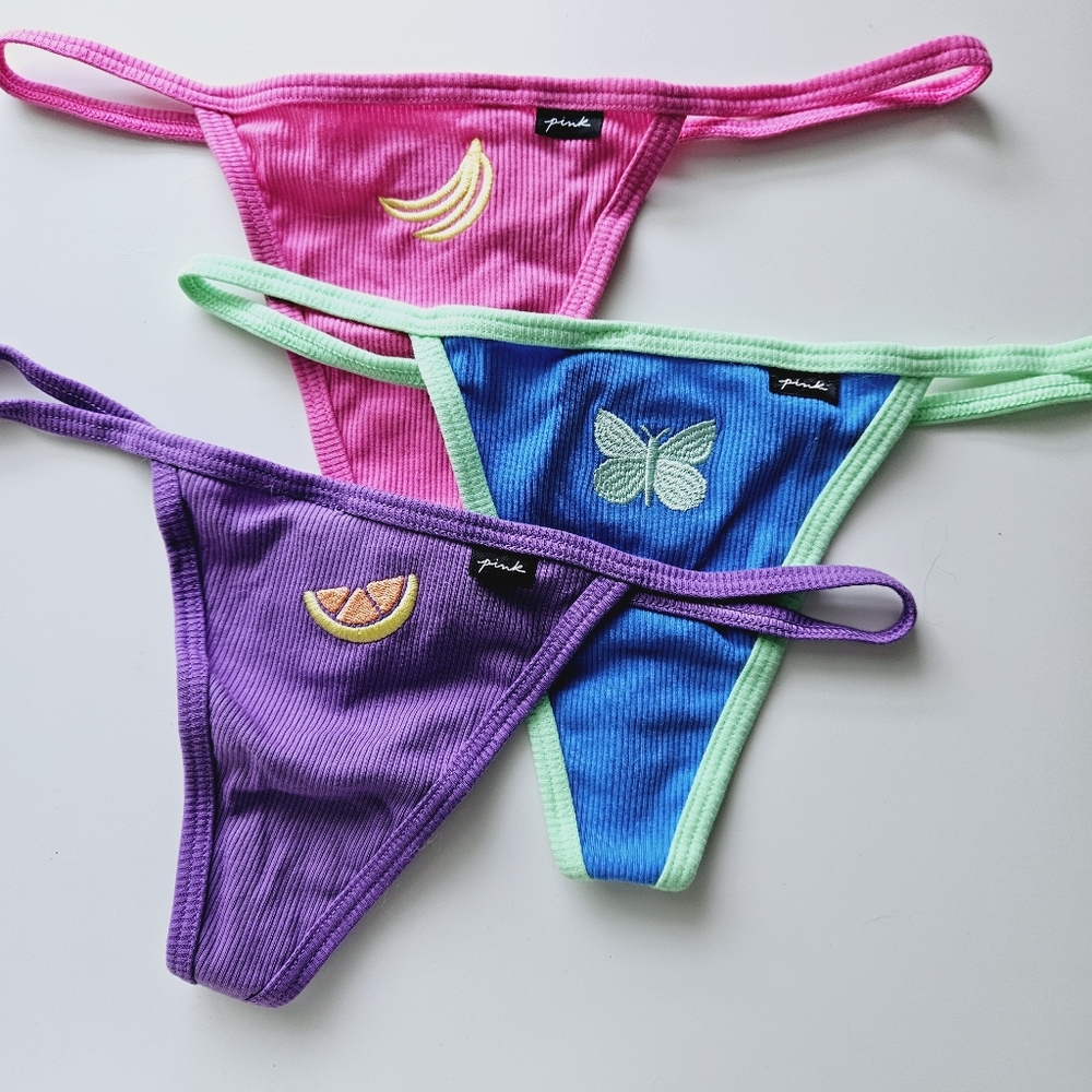 New Victoria's Secret Pink V-string Panties